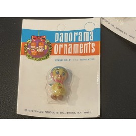 Panorama Ornaments Vintage 1973 Panorama Ornaments - Chick • New Old Stock (NOS)