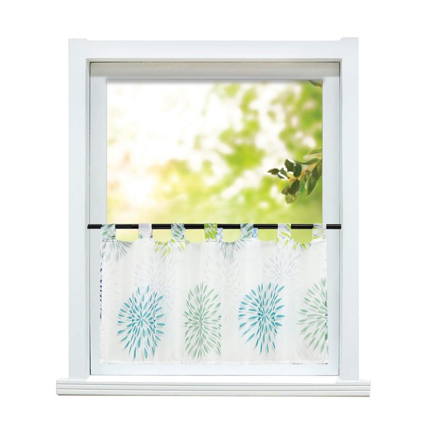 ESLIR Net Curtain, Modern Bistro Curtain, Kitchen Curtains, Transparent Curtains