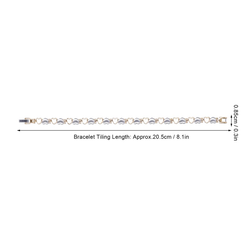 Women Magnetic Bracelet Adjustable Length Magnetic Therapy Bracelet Jewelry Gift
