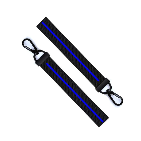 Police Thin Blue Line Key Tag, Chain Key Ring Luggage