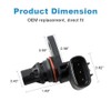 WMPHE 2 Pcs Camshaft Position Sensors Compatible with Hyundai Elantra
