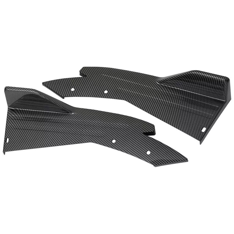 KEEPDSGN For Chevy Corvette Camaro SS Carbon Look Rear Bumper
