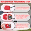 Kingdder 3 Pcs 8 Dip Switch 310mhz Garage Door Remote