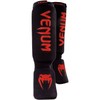 VENUM Cotton Shin Guard Kontact Contact (Black/Red)