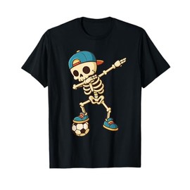 Kids Skeleton Dabbing Funny Graphic Hip Hop Dab T-Shirt