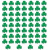 Beistle Printed Shamrock Cutouts 60 Piece, 5", Green