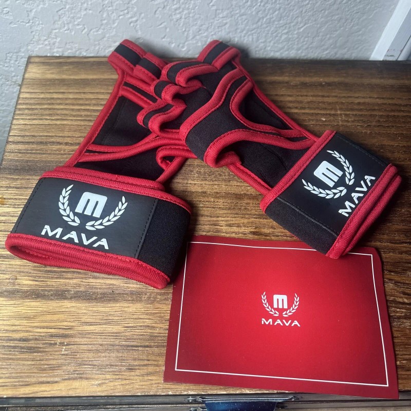 MAVA Open Gym Gloves for Men & Women; Padded Weight