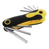 Saekulum Industriehandel Set Foldable Screwdriver CrV Hexagonal Socket Wrench Allen