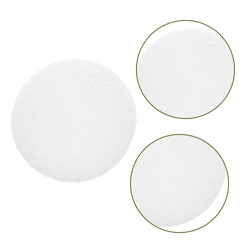 SUPVOX Foosball Balls Replacement Fuzzy White Soccer Balls for Table