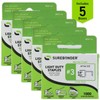 55114#3 Light Duty Narrow Crown Staples - 1/4" Length -