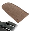Motorcycle Fender Bib Cover Artificial Leather Decorative Pad Flame Pattern