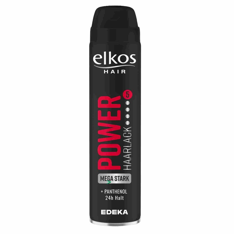 Elkos Power Mega Strong Hair Varnish 300 ml + usy