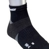 Zamst HA-1 Crew Socks, Black, Large