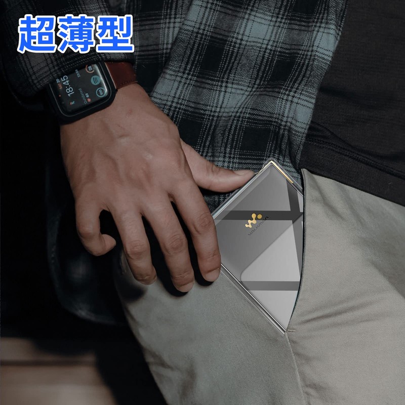 For Sony Walkman NW-ZX707 Case, Ubefuu Cover, Transparent, Clear, Soft