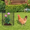 Eunika 18 Pcs Round Plant Protector from Animals, 6 Pack