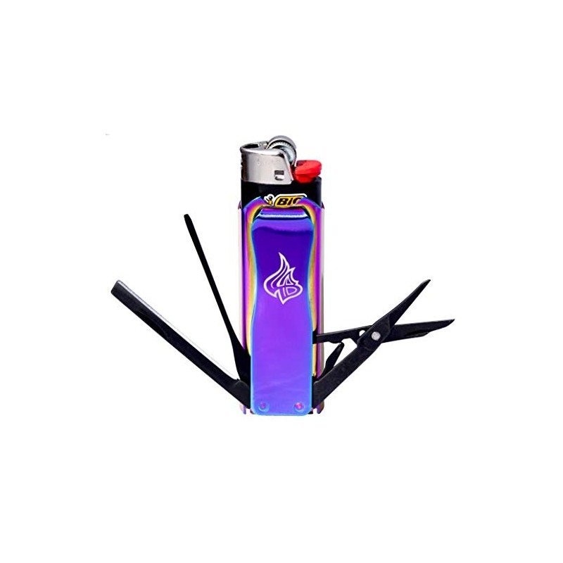 LighterBro Rose Iridescent - Stainless Steel Sleeve to Transform Your