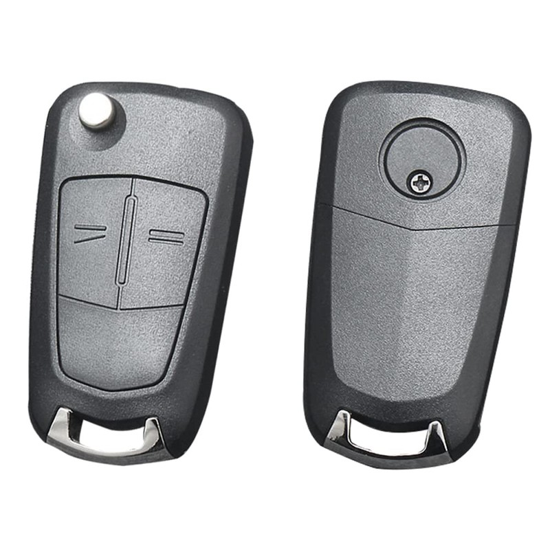 Car Remote Key Shell Case Flip Key Replacement Compatible with