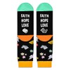 HAPPYPOP Christian Socks Religious Socks Bible Socks, Funny Faith Gifts