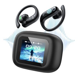 Audifonos In-ear inalmbricos Htc ne61 ai audifonos traductores con smart pantalla tctil bluetooth 6.0 Ipx5 impermeable cancelacin de ruido enc...     