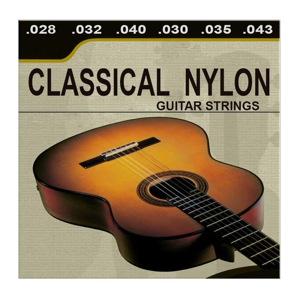 OcioDual Classical Guitar 6 Strings Nylon Normal Tension Gauge for