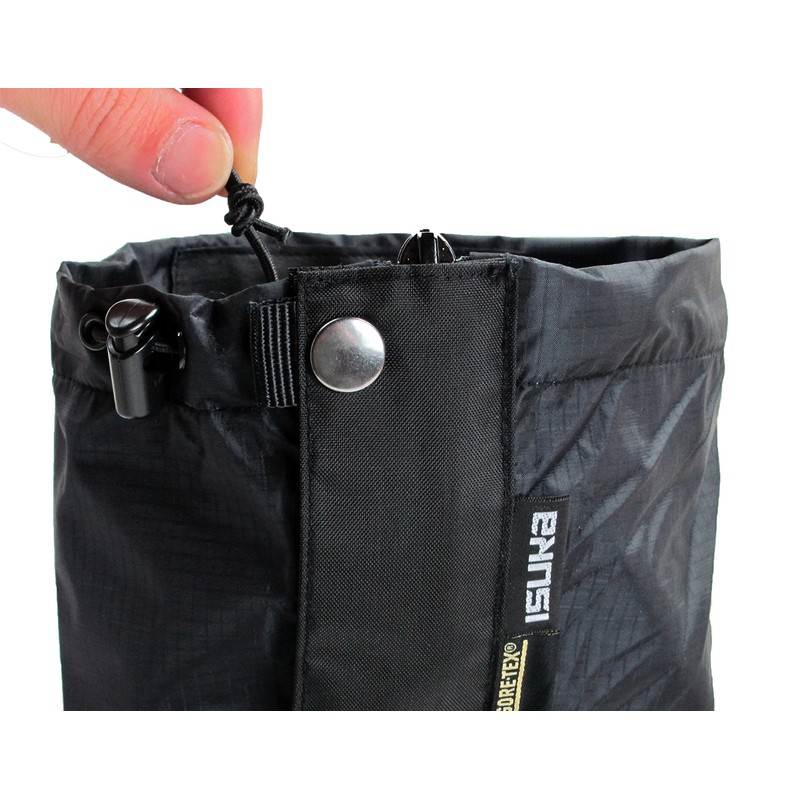 ISUKA 2464 Gore-Tex Light Spats, Front Zipper, S, Height 13.8