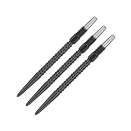 Target Darts Swiss Point Chrono Dart Tips, Pack of 3, 30 mm, Black, Interchangeable Dart Tips, Swiss Storm Tips, Professional Dart Accessories