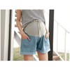 Pantalones cortos de maternidad elásticos para mujeres embarazadas para verano