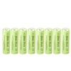 Teneyuuo 8 Pack 1.2V Ni-MH 2/3AAA 200mAh Rechargeable Batteries for