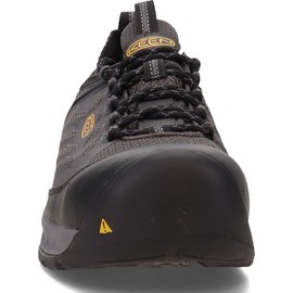 KEEN Utility Men's Flint 2 Sport Low Composite Toe Work Shoe, Forged Iron/Black, 7.5 Wide US