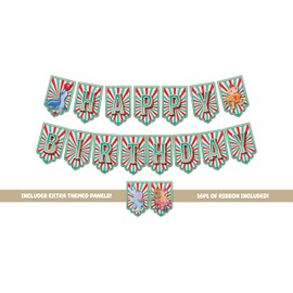 Circus Happy Birthday Banner