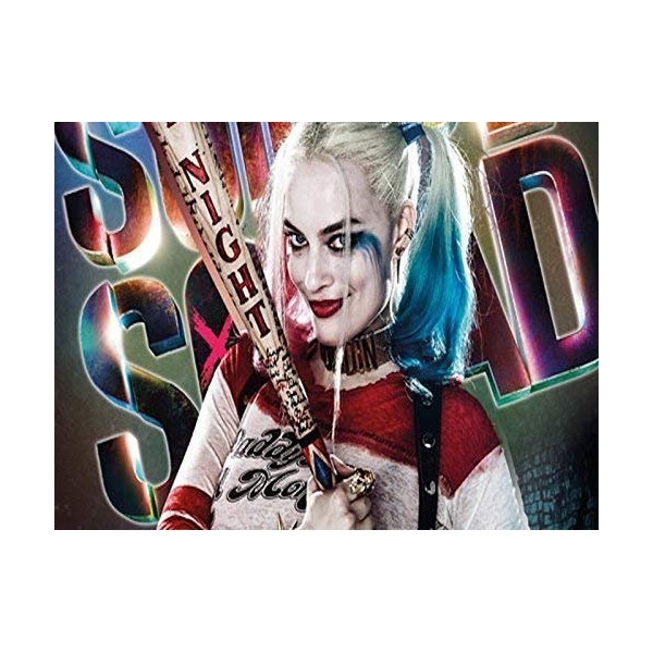 Harley Quinn Suicide Squad Edible Image Cake Topper Party Personalized 1/4 Sheet (1/4 icing sheet)