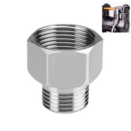 (01) G3/4 inch to G1/2 inch Faucet Adaptor 1PCS Compression Adaptors Connectors Pipe Connection Reduction Fittings