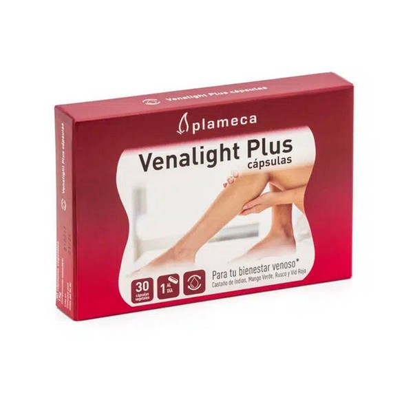 Plameca Venalight Plus capsules,30-Venalight Plus Cápsulas, 30, Plameca