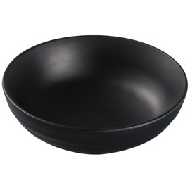 Yanco BP-3005 Black Pearl-2 Salad Bowl, 8 oz Capacity, 5" Diameter, 1.5" Height, Melamine, Black Color with Matting Finish, Pack of 48