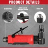 WORKPRO Compressed Air Rod Grinder 90° Angle Grinder 1/4 Inch