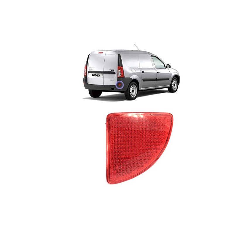 Pinochukka Rear Right Side Reflector Driver Side O/S Red Compatible