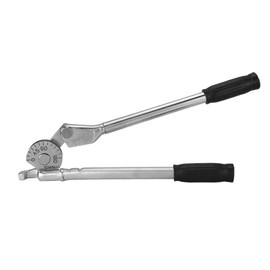 Dobladora de tubos de acero Dobladora de tubos Herramienta manual de doblado de tubos para herramientas de taller Herramienta de doblado de(370mm, 3/8 10mm)