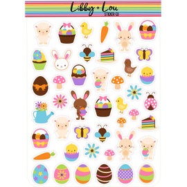 Easter Decoration Planner Sticker | Libby and Lou Sticker Co