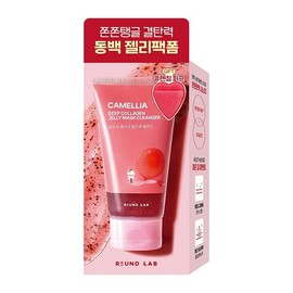 Round Lab Camellia Pack Cleanser 150ml Special (+Cleansing Sponge Puff) / 라운드랩 동백 팩 클렌저 150ml 기획 (+클렌징해면퍼프)