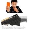 Molten Plastic Referee Whistle Valk-Ee-N, Black, Referee Whistle, Grip, Professional