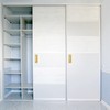 Malimali 4 Pack Stainless Steel Recessed Sliding Handles, 150mm Flush