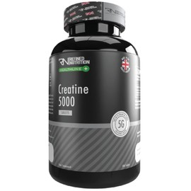 Refined Nutrition Creatine Monohydrate Tablets 5000mg, 100 Tablets