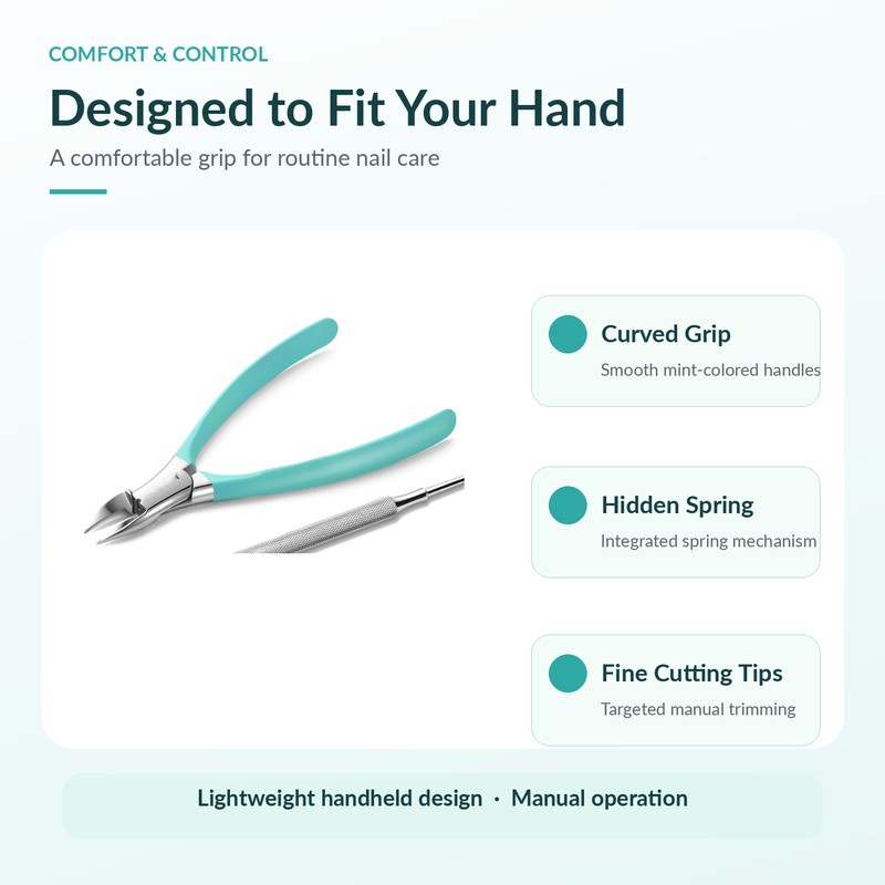 Ingrown Toenail Clipper – Stainless Steel Heavy Duty Nail Nipper