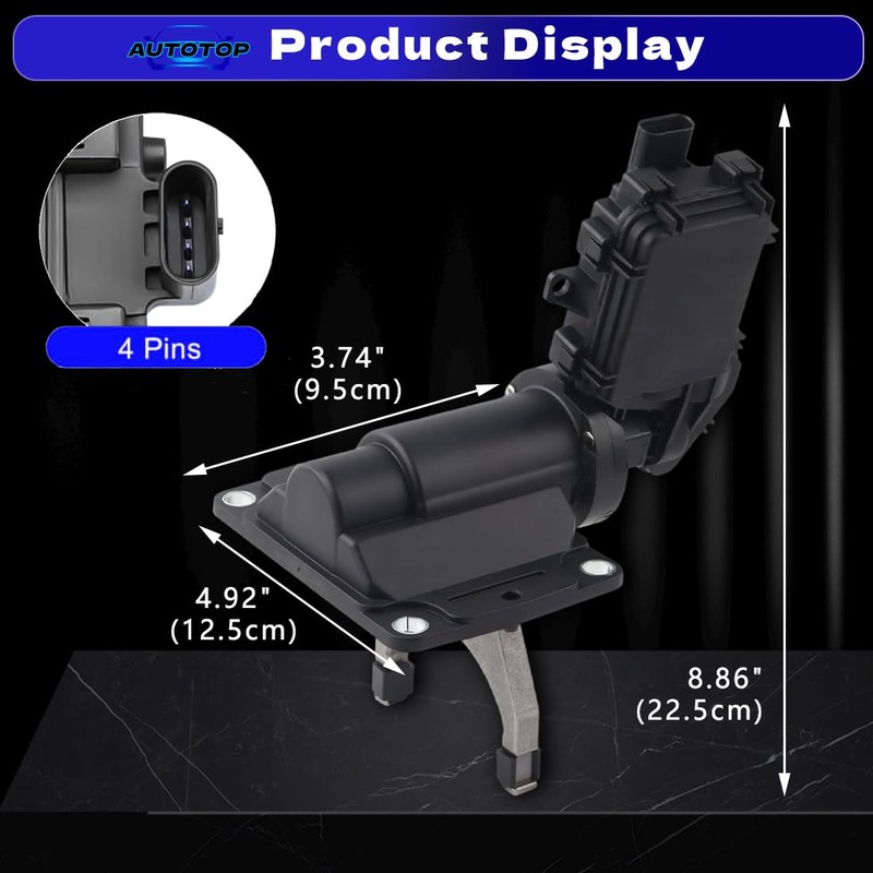 4WD Front Axle Actuator Fork Disconnect Fit for 2019-2023 Ram