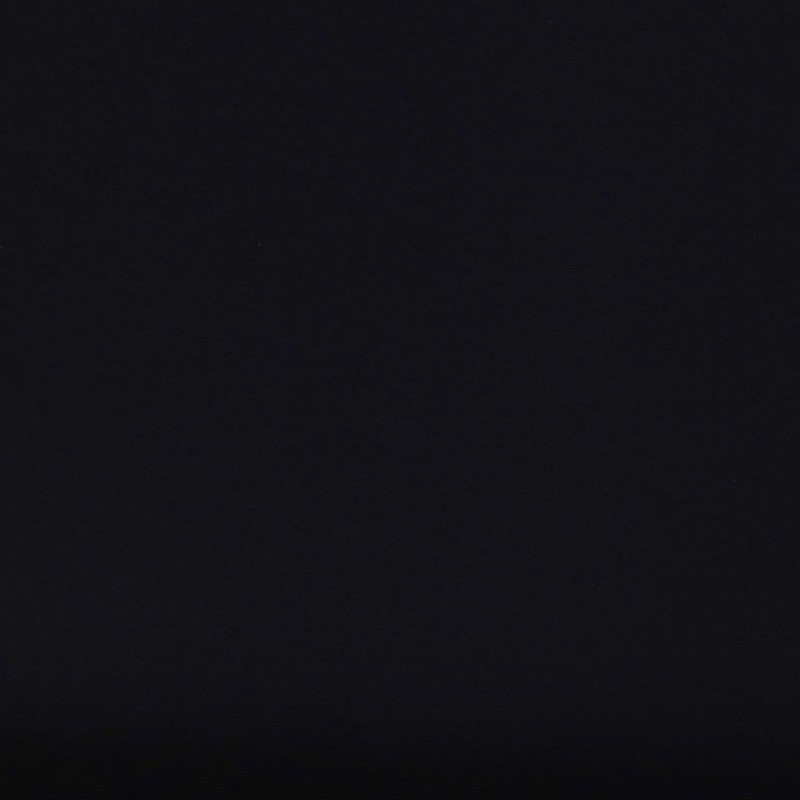 Swafing Vanessa Cotton Jersey Plain Coupon (Black, 0.5m) (299)