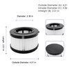 LVJUSEN Hepa Filter Replacement for DC515H Dewalt Vac,DC515 DCV517 Wet