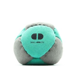 SkillAddicts Footbag (Freestyle Foot Bag For Any Skill Level, Includes Tricks Learning App)