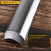 4PCS Semicircle Chisel Set, Wood Carving Hand Chisel Tool Set