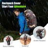 Bomiclss 2 Pack Cover for Backpack 20-28L Small Waterproof Rain