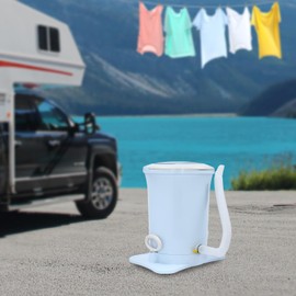 CNCEST Dehydrator, Manual Dehydrator, Manual Clothes Dryer Portable Mini Dryer,Manual Clothes Dehydrator (Blue)